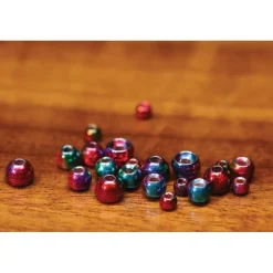 Rainbow Hued Plummeting Tungsten Beads - Your Premium Fishing Gear Store Rods Lines Baits Accessories* Clearance