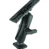R-A-M Universal Electronics Mount 6-1/4"x2" 1" Ball, Black - Your Premium Fishing Gear Store Rods Lines Baits Accessories* Outlet