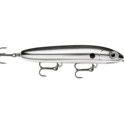 Rapala Skitter V 13 Topwater Floating, 5-1/4", 1oz, Pure Chrome - Your Premium Fishing Gear Store Rods Lines Baits Accessories* Store
