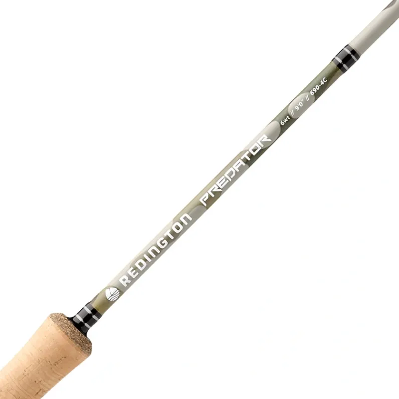 REDINGTON 890-4 PREDATOR ROD WITH TUBE- CAMO 8WT 9ft 4PC - Your Premium Fishing Gear Store Rods Lines Baits Accessories* Sale