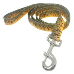 Rep Your Water Brown Trout Skin Dog Leash - Your Premium Fishing Gear Store Rods Lines Baits Accessories* Store
