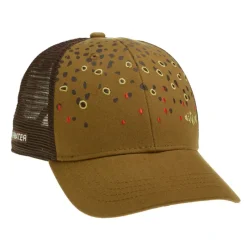 Rep Your Water Brown Trout Skin Hat - Your Premium Fishing Gear Store Rods Lines Baits Accessories* Clearance