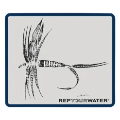Rep Your Water Feather Dry Fly Sticker - Your Premium Fishing Gear Store Rods Lines Baits Accessories* Outlet