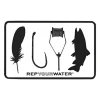 Rep Your Water Fly Tyer Sticker - Your Premium Fishing Gear Store Rods Lines Baits Accessories* Best Sale