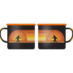 Rep Your Water Sunset Squatch Enamel Camp Mug - Your Premium Fishing Gear Store Rods Lines Baits Accessories* Store