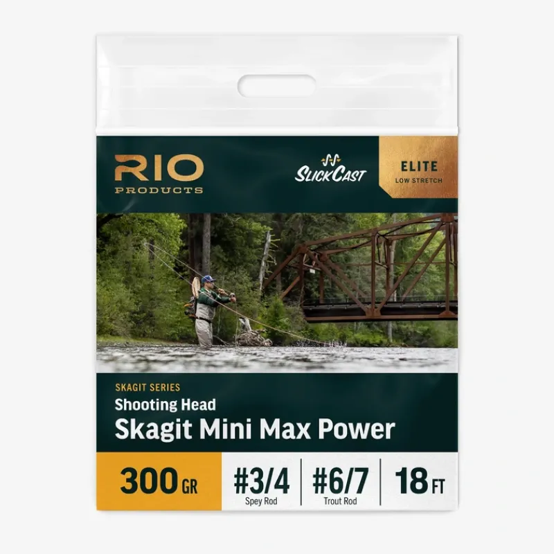 Rio Elite Skagit Mini Max Shooting Head - Power - Your Premium Fishing Gear Store Rods Lines Baits Accessories* New