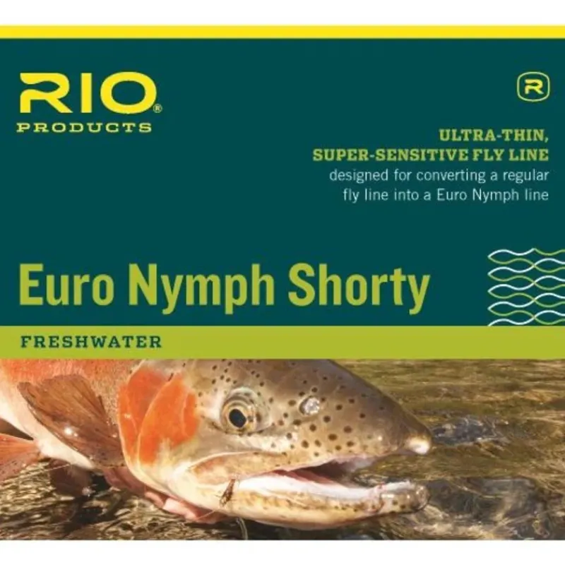 RIO Euro Nymph Shorty #2-5 Orange/Sage/Olive - Your Premium Fishing Gear Store Rods Lines Baits Accessories* Cheap