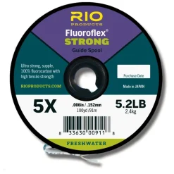 RIO Fluoroflex Strong Tippet 100yds - Your Premium Fishing Gear Store Rods Lines Baits Accessories* Clearance