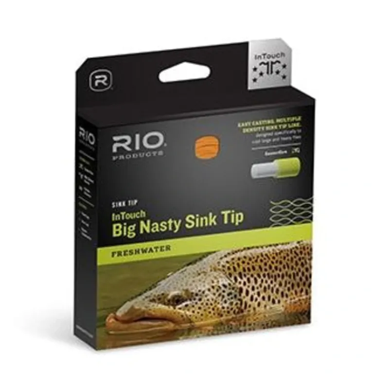Rio InTouch Big Nasty 3D Sink Tip F/H/I - Your Premium Fishing Gear Store Rods Lines Baits Accessories* Sale