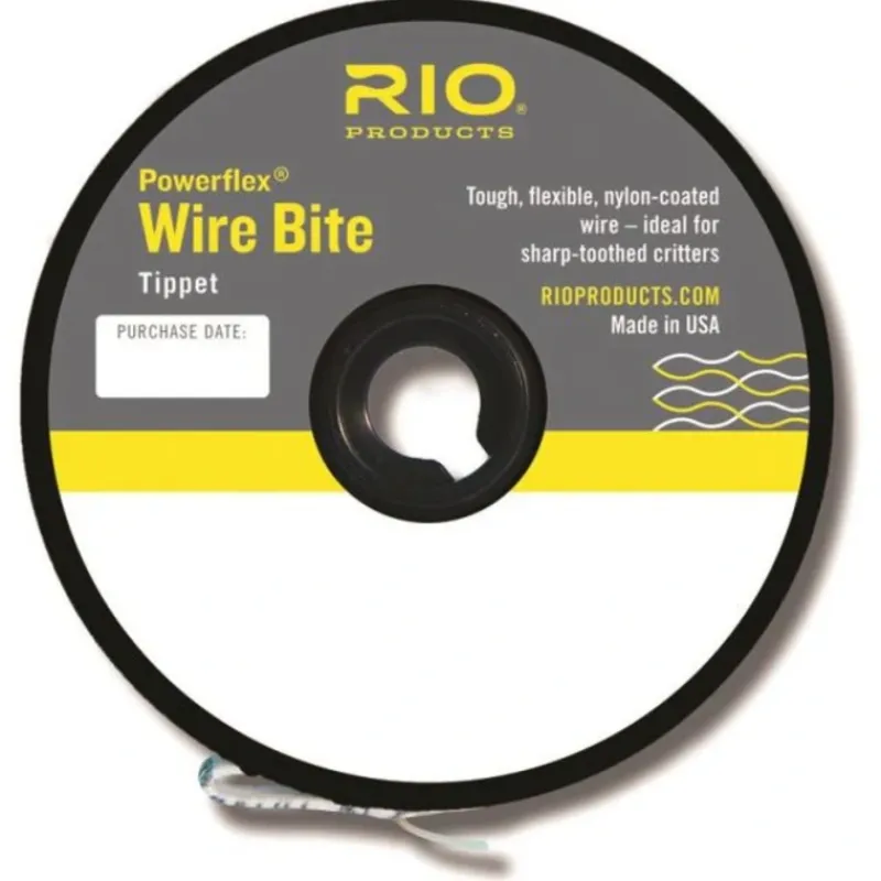 Rio Powerflex Wire Bite Tippet - Your Premium Fishing Gear Store Rods Lines Baits Accessories* Cheap