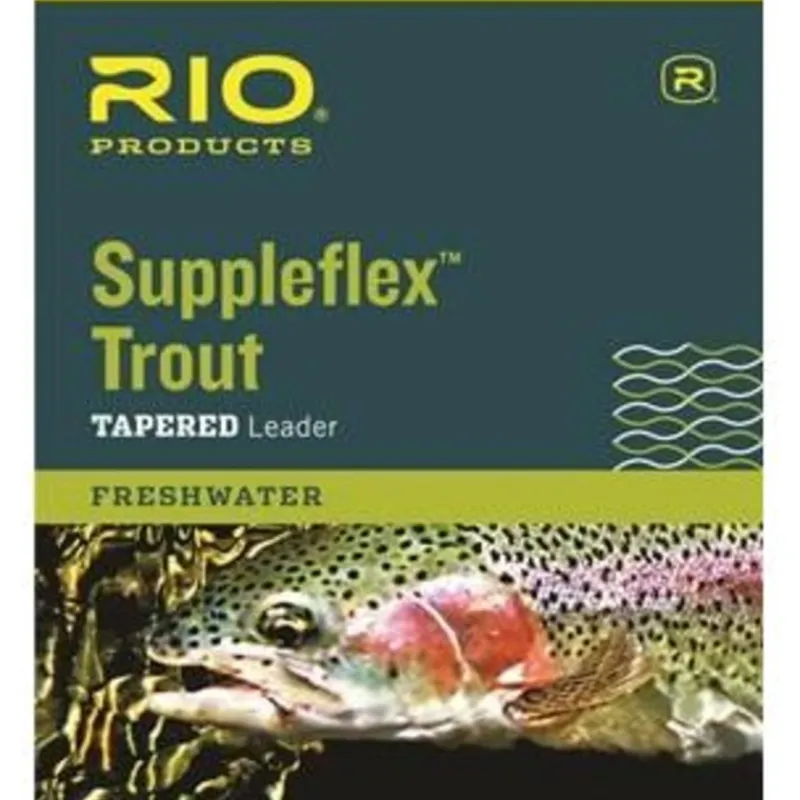 RIO Suppleflex Trout Leader 12' - Your Premium Fishing Gear Store Rods Lines Baits Accessories* Outlet
