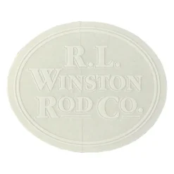 R.L. Winston Small Window Sticker 2" - Your Premium Fishing Gear Store Rods Lines Baits Accessories* Best Sale
