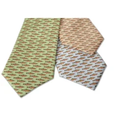 R.L. Winston Trout School Silk Tie - Your Premium Fishing Gear Store Rods Lines Baits Accessories* New