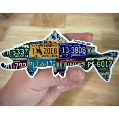 Rocky Mountain Brown Trout Sticker - Your Premium Fishing Gear Store Rods Lines Baits Accessories* Flash Sale