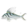 Roosterfish Sticker - Your Premium Fishing Gear Store Rods Lines Baits Accessories* Discount