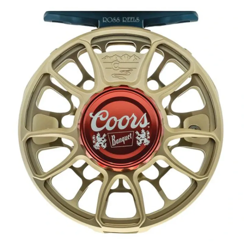 Ross Coors Banquet Animas 4/5 Reel Special Edition Banquet Gold - Your Premium Fishing Gear Store Rods Lines Baits Accessories* Store