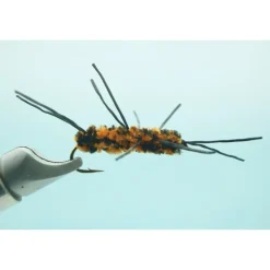 Rubber Legs Stoner Black/Orange - Your Premium Fishing Gear Store Rods Lines Baits Accessories* Best