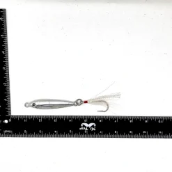 Run Off Lures Anchovy Bucktail Jig (2oz-4oz, Chrome) - Your Premium Fishing Gear Store Rods Lines Baits Accessories* Cheap