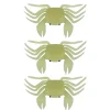 Run Off Lures Black Fish Candy Crab - Glow White - Your Premium Fishing Gear Store Rods Lines Baits Accessories* Fashion