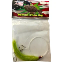 Run Off Lures Doormat Fluke Single Bucktail Rig - Your Premium Fishing Gear Store Rods Lines Baits Accessories* Cheap