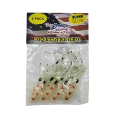 Run Off Lures Pro Glow Squid Skirts - Your Premium Fishing Gear Store Rods Lines Baits Accessories* Fashion