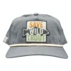 RYW 5 Panel Hat Save Wild Trout - Your Premium Fishing Gear Store Rods Lines Baits Accessories* Cheap