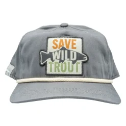 RYW 5 Panel Hat Save Wild Trout - Your Premium Fishing Gear Store Rods Lines Baits Accessories* Cheap