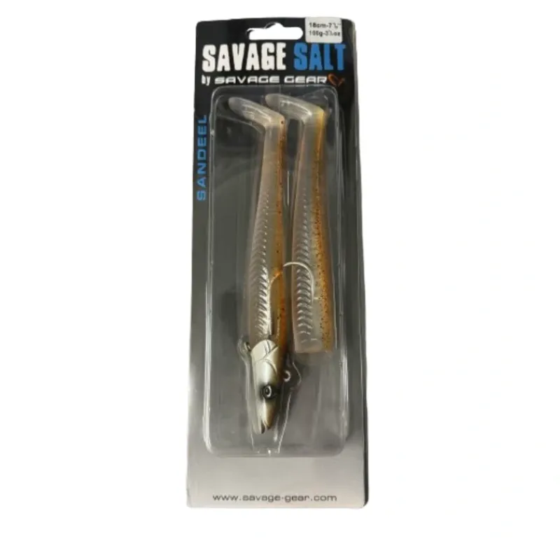 Savage Gear Savage Salt Sandeel 180, Green Eye 7 1/2", 3 1/2oz - Your Premium Fishing Gear Store Rods Lines Baits Accessories* Flash Sale