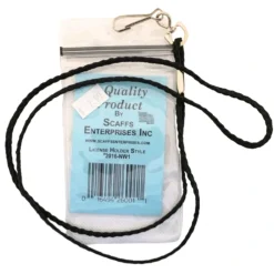 Scaffs 36" Lanyard License Holder Zipseal 4" x 2 1/2" - Your Premium Fishing Gear Store Rods Lines Baits Accessories* Hot