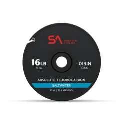 Scientific Anglers Absolute Fluorocarbon Saltwater Tippet 30M - Your Premium Fishing Gear Store Rods Lines Baits Accessories* Store