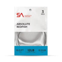 Scientific Anglers Absolute Redfish Leader 10' 3-Pack - Your Premium Fishing Gear Store Rods Lines Baits Accessories* Clearance