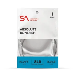 Scientific Anglers Absolute Bonefish Leader 10' Single - Your Premium Fishing Gear Store Rods Lines Baits Accessories* Hot