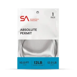 Scientific Anglers Absolute Permit Leader 10' Single - Your Premium Fishing Gear Store Rods Lines Baits Accessories* Best