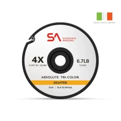 Scientific Anglers Absolute Tri-Colored Euro Sighter 10M Tippet - Your Premium Fishing Gear Store Rods Lines Baits Accessories* Best Sale