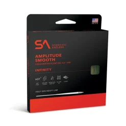 Scientific Anglers Amplitude Smooth Infinity Fly Line Optic Green/Satin Orange/Creamsicle - Your Premium Fishing Gear Store Rods Lines Baits Accessories* Hot