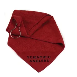 Scientific Anglers Hand Towel Red - Your Premium Fishing Gear Store Rods Lines Baits Accessories* New
