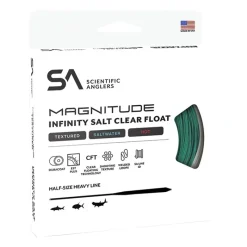 Scientific Anglers Magnitude Textured Infinity Salt Fly Line 12' Clear Tip - Your Premium Fishing Gear Store Rods Lines Baits Accessories* Flash Sale