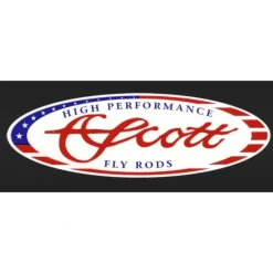 Scott Fly Rods American Flag Sticker - Your Premium Fishing Gear Store Rods Lines Baits Accessories* Hot