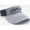 Scott Fly Rods Gray and Black Visor Black Script - Your Premium Fishing Gear Store Rods Lines Baits Accessories* Fashion