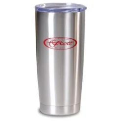 Scott Fly Rods Stainless Steel Mug Red Scott Script - Your Premium Fishing Gear Store Rods Lines Baits Accessories* Clearance