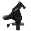 Scotty Baitcaster / Spinning Rod Holder, Black, w/ 0244 Flush Deck Mount - Your Premium Fishing Gear Store Rods Lines Baits Accessories* Sale