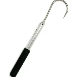 Sea Striker Aluminum Hand Gaff, 3" Stainless Hook, 12" Long - Your Premium Fishing Gear Store Rods Lines Baits Accessories* Flash Sale
