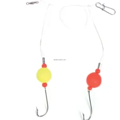 Sea Striker Bluefish Fireball Rig, 1" Red & Yellow Floats, 40Lb Mono, 3/0 Hooks - Your Premium Fishing Gear Store Rods Lines Baits Accessories* Best