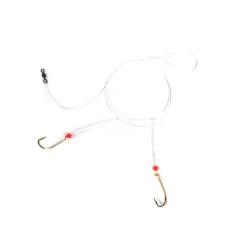 Sea Striker Porgy Hi-Lo Rig, Red Beads Sz 2 Gold Bait Holder - Your Premium Fishing Gear Store Rods Lines Baits Accessories* Flash Sale