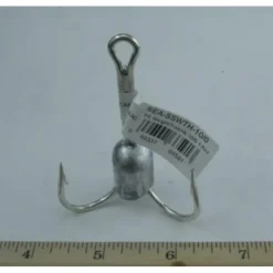 Sea Striker Weighted Treble Hook 1.5 oz. Mustad 3551DT - Your Premium Fishing Gear Store Rods Lines Baits Accessories* Store