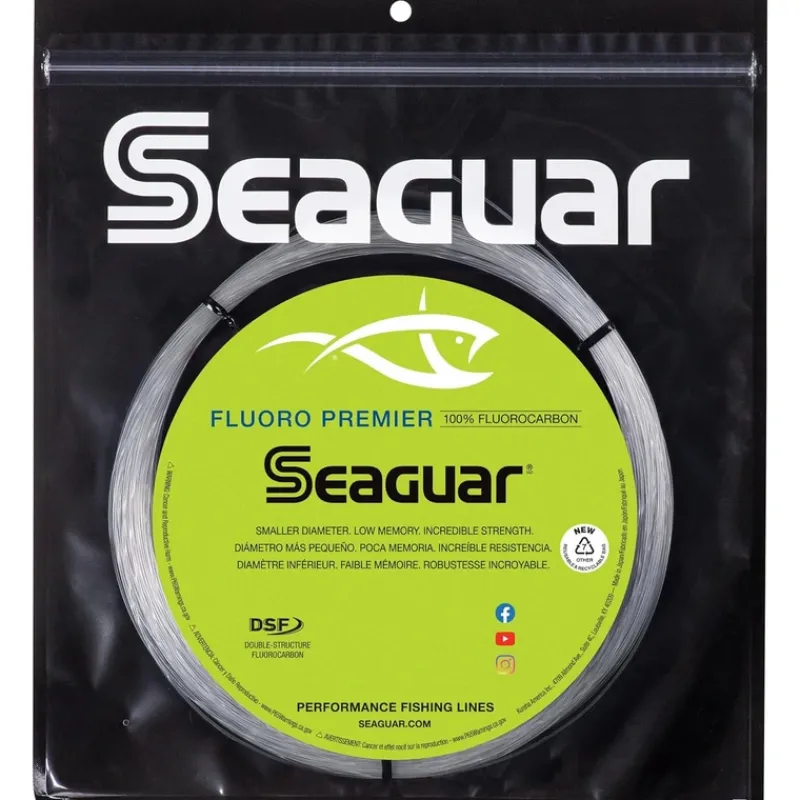 Seaguar Fluorocarbon Premier Big Game Leader 130lb 110 Yards - Your Premium Fishing Gear Store Rods Lines Baits Accessories* Sale