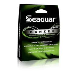 Seaguar Kanzen Braid Fishing Line, 50lb, 150yd Spool, Green - Your Premium Fishing Gear Store Rods Lines Baits Accessories* Best Sale