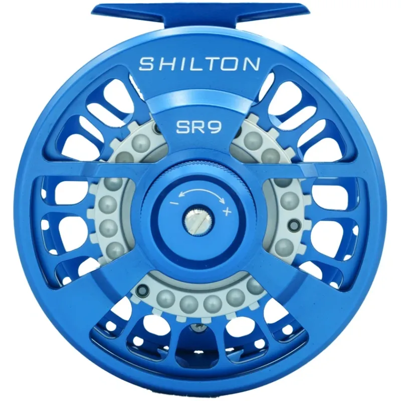 Shilton SR9 (8-9wt) Reel Blue - Your Premium Fishing Gear Store Rods Lines Baits Accessories* New