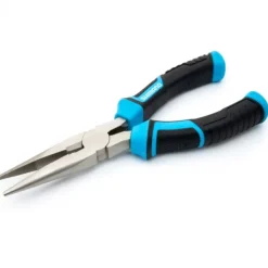 Shimano Brutas, 6", Needle Nose Pliers, Blk/Cyan Handles, High Carbon Steel - Your Premium Fishing Gear Store Rods Lines Baits Accessories* Store