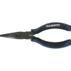 Shimano Brutas Long Nose Pliers, Gray/Blue Handles, Black Nickel - Your Premium Fishing Gear Store Rods Lines Baits Accessories* Best Sale